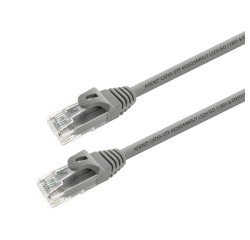 AISENS A145-0324 cable de red Gris 0,25 m Cat6a U/UTP (UTP)