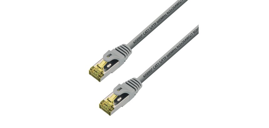 AISENS A146-0335 cable de red Gris 2 m Cat7 S/FTP (S-STP)