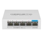 Keenetic Commutateur Gigabit 5 ports avec 4 ports PoE+ et budget énergétique de 60 W