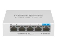 Keenetic Commutateur Gigabit 5 ports avec 4 ports PoE+ et budget énergétique de 60 W