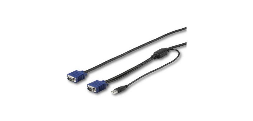 StarTech.com 10 ft. (3 m) USB KVM Cable for Rackmount Consoles