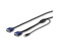 StarTech.com Câble switch KVM USB VGA de 4,6 m pour consoles