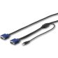 StarTech.com Cable KVM USB de 4,6 m para Consola de Montaje en Armario Rack