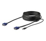 StarTech.com Câble switch KVM USB VGA de 4,6 m pour consoles