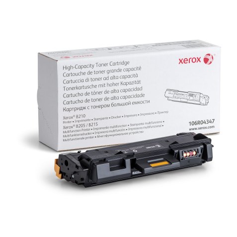 Xerox Cartouche de toner Noir de Grande capacité Imprimante ® B210, Imprimante multifonction ® B205?/? ® B215 (3000 pages) - 106R04347