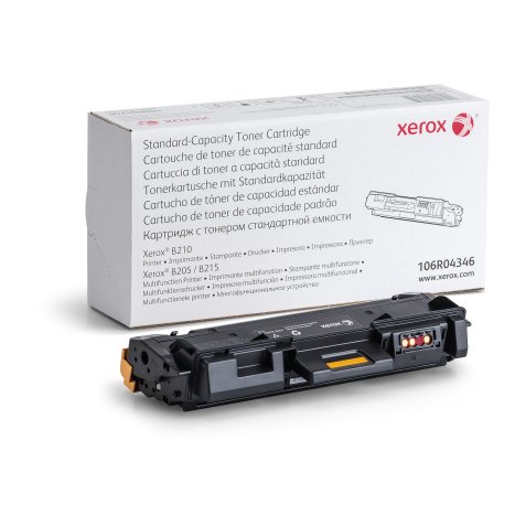 Xerox Cartouche de toner Noir de Capacité standard Imprimante ® B210, Imprimante multifonction ® B205?/? ® B215 (1500 pages) - 106R04346
