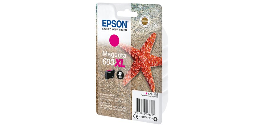 Epson Singlepack Magenta 603XL Ink