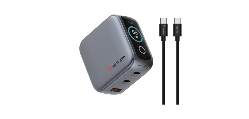 Verbatim 30238 Universal Mobile Device Charger Black Fast Charging Indoor