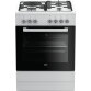 BEKO Cuisiniere mixte FSE63120DWCS