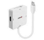 Lindy Adaptateur actif Mini DisplayPort 1.2 vers HDMI, VGA et DVI-D