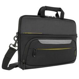 Targus City Gear notebook case 35.6 cm (14") Briefcase Black