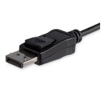 StarTech.com CDP2DP146B câble vidéo et adaptateur 1,8 m USB Type-C DisplayPort Noir