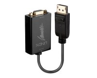 Lindy 41006 adaptador de cable de vídeo 0,15 m VGA (D-Sub) DisplayPort Negro