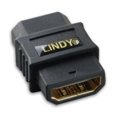 Lindy 41230 cambiador de género para cable HDMI Negro