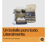 HP Mochila para portátil Travel de 15,6 pulgadas y 25 litros gris hierro