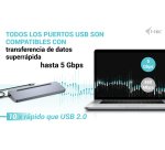 i-tec USB-C Metal Ergonomic 3x 4K Display Docking Station with Power Delivery 100 W + Universal Charger 100 W