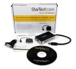 StarTech.com USB 3.0-naar-HDMI externe videokaart Multi Monitor-adapter met 1-poorts USB-hub - 1920x1200 / 1080p