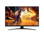 AOC G4 U32G4U écran plat de PC 80 cm (31.5") 3840 x 2160 pixels 4K Ultra HD Noir, Rouge