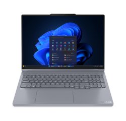 Lenovo ThinkBook 16p G6 ADR AMD Ryzen™ 9 8940HX Ordinateur portable 40,6 cm (16") WQXGA 64 Go DDR5-SDRAM 1 To SSD NVIDIA GeForce RTX 5060 Wi-Fi 7 (802.11be) Windows 11 Pro Belge Gris