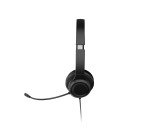 Acer AHW154 Auriculares Alámbrico De mano Oficina/Centro de llamadas USB tipo A Negro