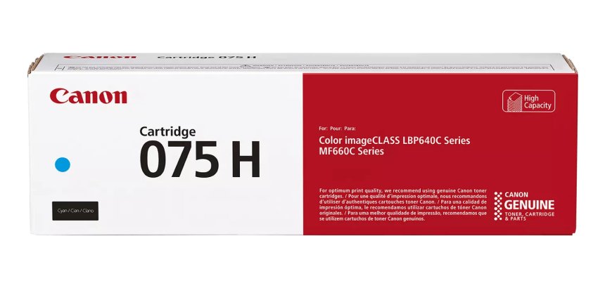 Canon 075H Toner Haute Capacité pour imprimante laser