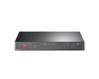 TP-Link TL-SG1210MP commutateur réseau Non-géré Gigabit Ethernet (10/100/1000) Connexion Ethernet, supportant l'alimentation via ce port (PoE) Noir