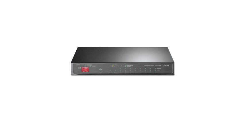 TP-Link TL-SG1210MP commutateur réseau Non-géré Gigabit Ethernet (10/100/1000) Connexion Ethernet, supportant l'alimentation via ce port (PoE) Noir