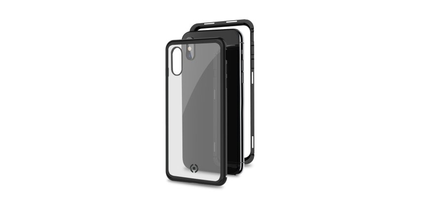Celly Attraction custodia per cellulare 14,7 cm (5.8") Cover Nero