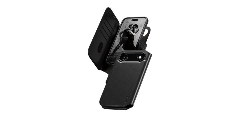PanzerGlass CARE™ by ® Tango 2-in-1 Wallet Case w. MagSafe iPhone Air mobiele telefoon behuizingen Hoes Zwart