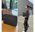 ACT Sacoche Suburb pour ordinateur portable 14,1", fabriquée à partir de bouteilles en plastique recyclées