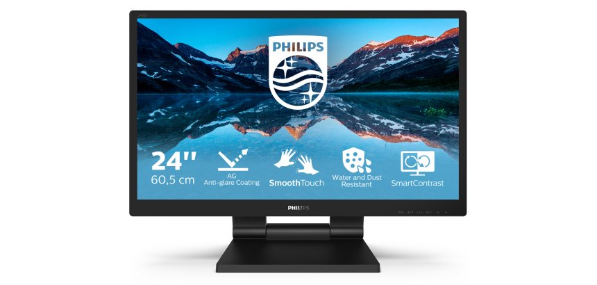 Philips 242B9TL/00 Monitor PC 60,5 cm (23.8") 1920 x 1080 Pixel Full HD LCD Touch screen Nero