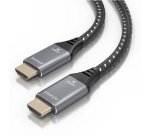 AISENS Cable HDMI V2.1 ultra alta velocidad / HEC 8K@60Hz 48Gbps, A/M-A/M, Gris/Negro, 10m