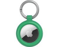 Funda protectora con llavero para localizador o rastreador OtterBox 77-94248 Sleek Case Series para Apple AirTag, verde