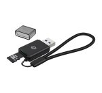 Conceptronic BIAN07B lettore di schede USB 3.2 Gen 1 (3.1 Gen 1) Type-A Nero