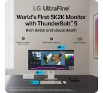 LG 40U990A-W computer monitor 101.6 cm (40") 5120 x 2160 pixels WUHD Black