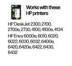 HP 305 2-Pack Tri-color/Black Original Ink Cartridge