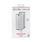 Celly Attraction - iPhone Xs/X custodia per cellulare 14,7 cm (5.8") Cover Argento, Trasparente