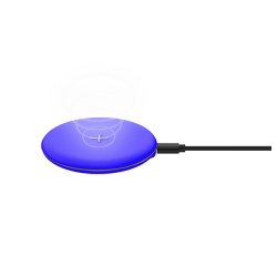 Celly WLFASTFEELBL mobile device charger Smartphone Blue USB Wireless charging Fast charging Indoor