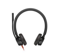 HP Poly Micro-casque Poly Blackwire 3325 stéréo USB-C certifié Microsoft Teams + connexion 3,5 mm + adaptateur USB-C/A
