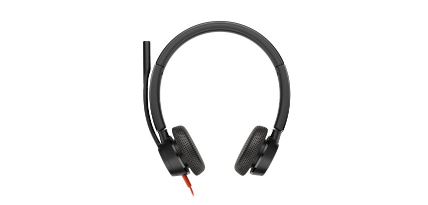 HP Poly Micro-casque Poly Blackwire 3325 stéréo USB-C certifié Microsoft Teams + connexion 3,5 mm + adaptateur USB-C/A