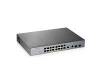 Zyxel GS1350-18HP-EU0101F switch Gestionado L2 Gigabit Ethernet (10/100/1000) Energía sobre Ethernet (PoE) Gris