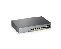 Zyxel GS1350-12HP-EU0101F switch Gestionado L2 Gigabit Ethernet (10/100/1000) Energía sobre Ethernet (PoE) Gris