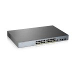 Zyxel GS1350-26HP-EU0101F commutateur réseau Géré L2 Gigabit Ethernet (10/100/1000) Connexion Ethernet, supportant l'alimentation via ce port (PoE) Gris