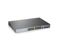 Zyxel GS1350-26HP-EU0101F switch Gestionado L2 Gigabit Ethernet (10/100/1000) Energía sobre Ethernet (PoE) Gris