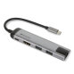 Verbatim 49141 station d'accueil USB 3.2 Gen 1 (3.1 Gen 1) Type-C Noir, Argent