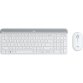 Logitech 920-009203 clavier Souris incluse Universel RF sans fil QWERTY Anglais britannique Blanc