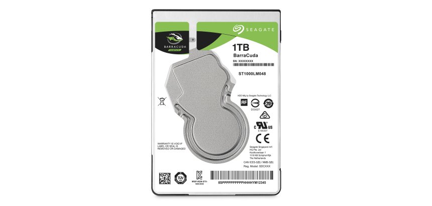 Seagate Barracuda 2.5" disque dur 1 To 5400 tr/min 128 Mo 2.5" Série ATA III