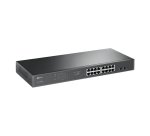 TP-Link TL-SG1218MPE Géré L2 Gigabit Ethernet (10/100/1000) Connexion Ethernet, supportant l'alimentation via ce port (PoE) 1U Noir