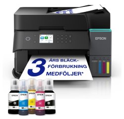 Epson EcoTank ET-3950 – Stampante Multifunzione A4 a Colori EcoTank Wi-Fi con Touchscreen, ADF e Fronte/Retro per Ufficio