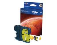 Brother LC-1100 (LC1100HYY ) Cartucho original amarillo de capacidad estándar (750 páginas)
